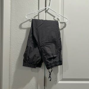 Grey cargo pants
